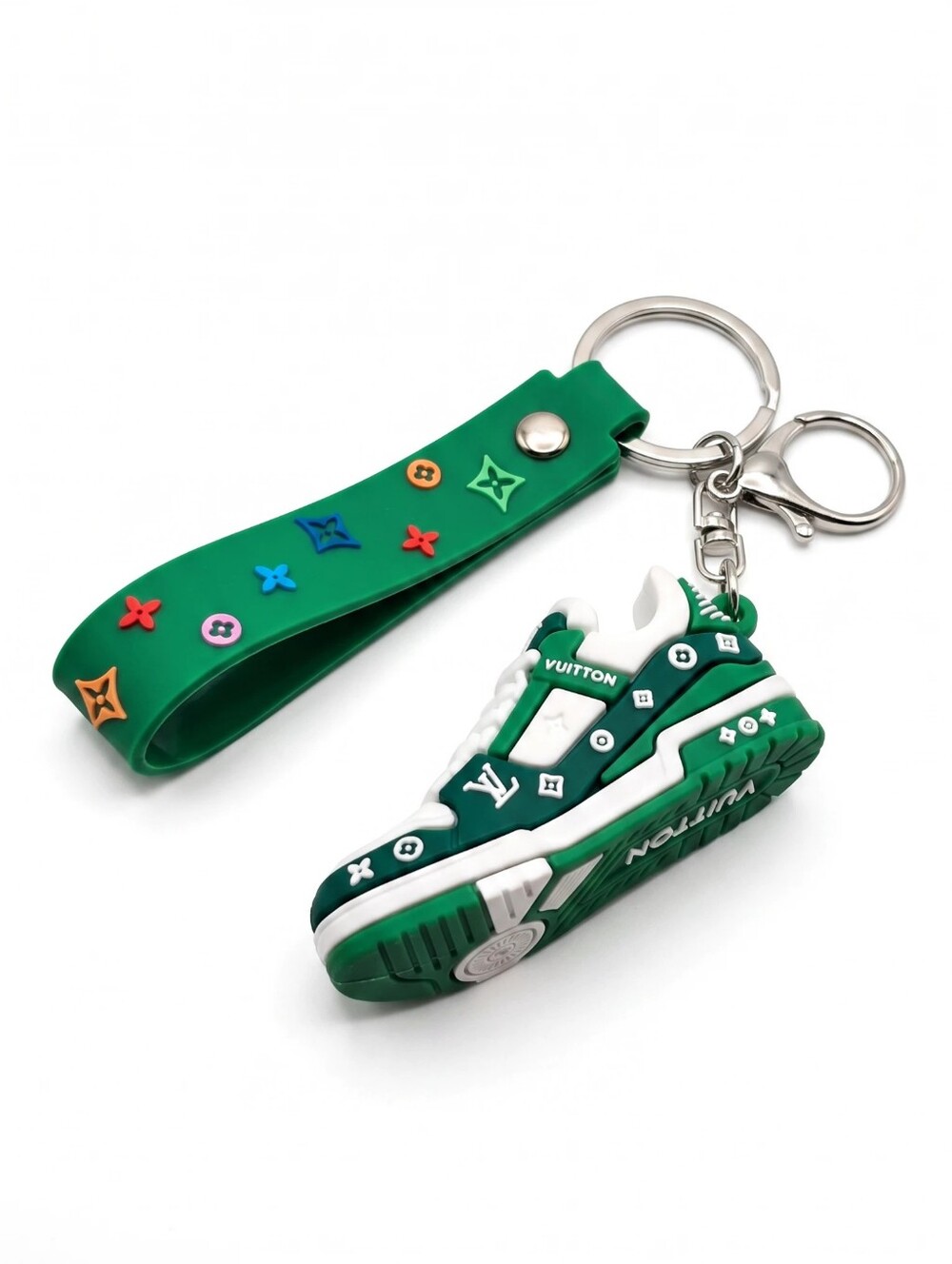 Sneaker LV Silicone Bag Charm - Multiple Colors - Picture 3 of 9